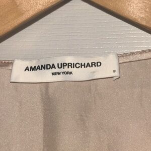 Amanda Uprichard Light Beige Blouse